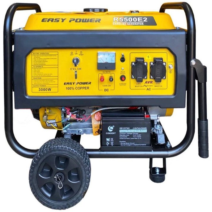 موتور برق بنزینی استارتی ایزی پاور 3 کیلووات