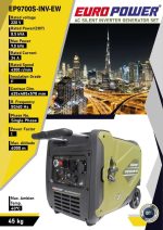 موتور برق سایلنت یوروپاور مدل EP9700S-INV-EW | ریموت استارت - Image 5