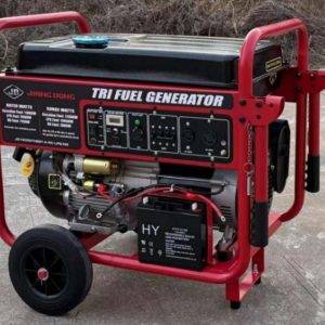 موتور برق بنزینی گازی جیانگ دانگ ریموتی تک فاز 12 کیلووات