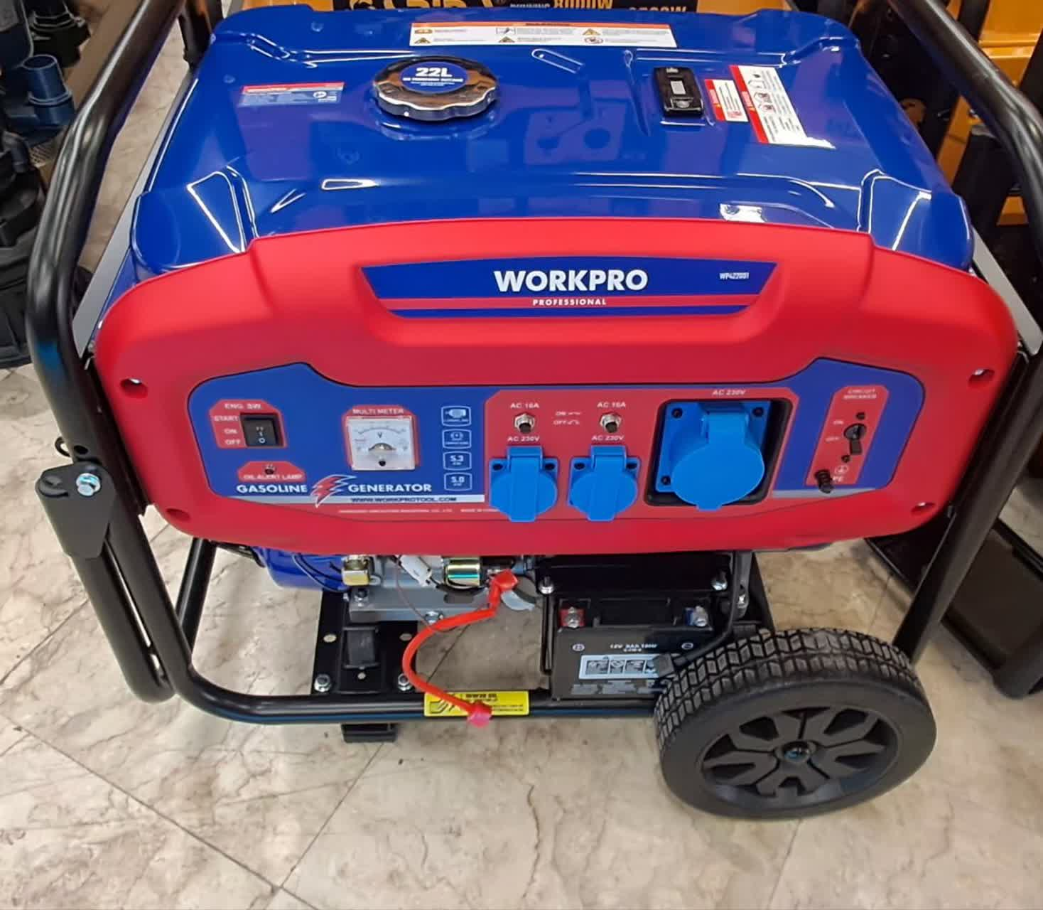 workpro-motor-51.png موتور برق بنزینی 5000 وات WORKPRO مدل WP422001 - Image 1