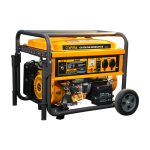 موتور برق بنزینی اسپینا 8 کیلووات استارتی چرخدار ATS دار مدل SP18000E