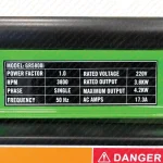 موتور برق گرین پاور GR5800I - Image 6