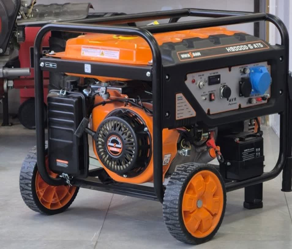 موتور برق 7.2 کیلووات هواسدان H9000D-G بنزینی + استارتی