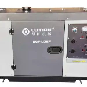 موتور برق گازوئیلی سایلنت 5 کیلووات لوتیان مدل 5GF-LDEF-1P